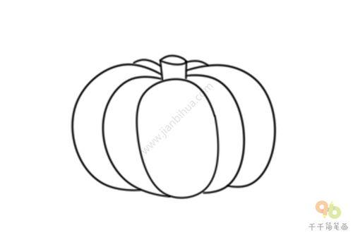 简单画吃瓜的人,品味人间烟火